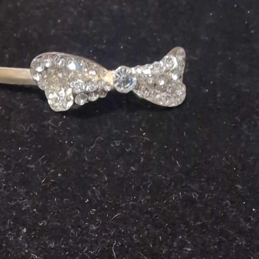 Sparkling Bow Hair Pin